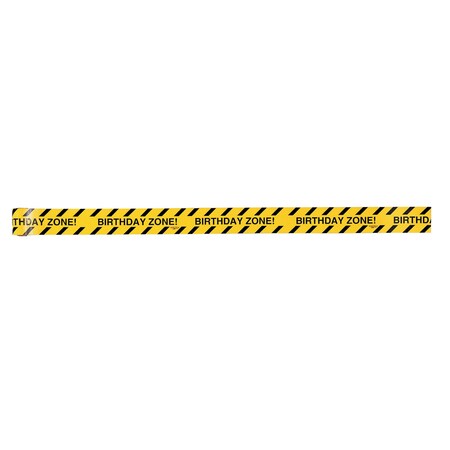 CREATIVE CONVERTING Under Construction Warning Tape, 45'x3", 12PK 021173